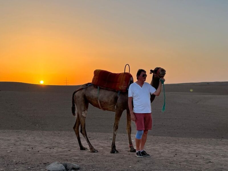Agafay Desert Sunset Camel Ride Half Day Tour From Marrakech - Experience Highlights