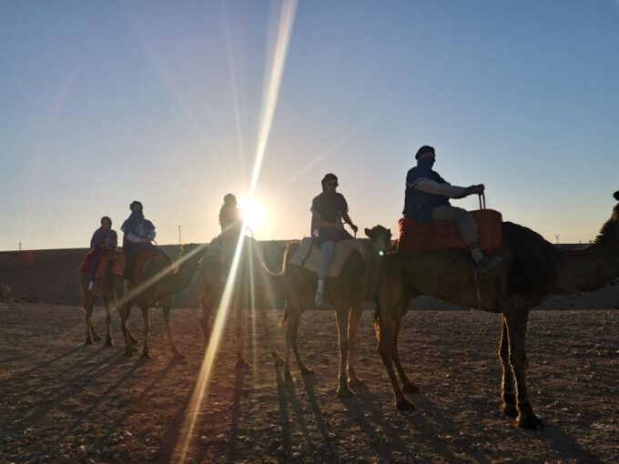 Agafay Desert Sunset Camel Ride - Camel Ride Experience