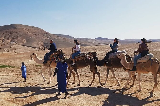 Agafay Desert Sunset Camel Ride With Dinner and Show From Marrakech - Meeting and Pickup