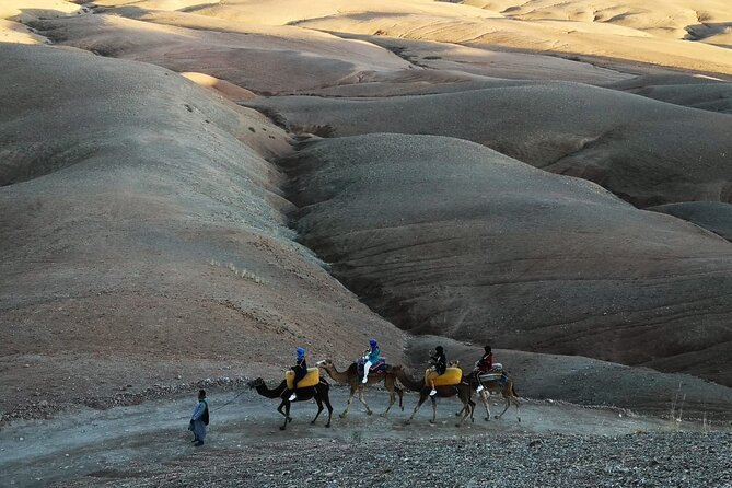 Agafay Desert Sunset Camel Ride With Dinner and Show From Marrakech - Camel Ride Adventure