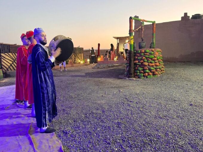 Agafay Desert Sunset Tour With Camel Ride ,Dinner and Show - Dining and Entertainment