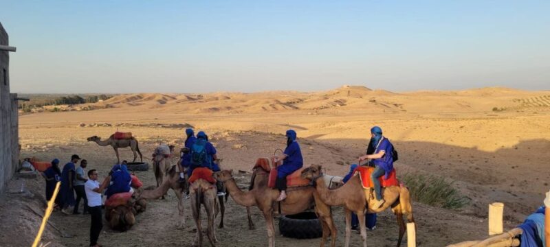 Agafay Guided Camel Riding and Dinner Under Stars - Agafay Desert Location