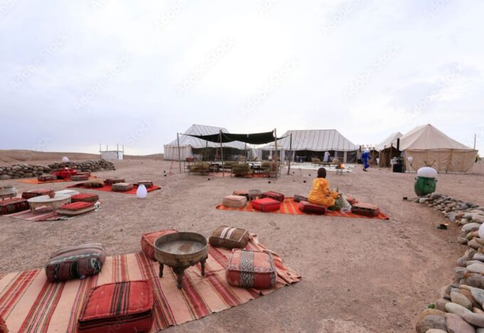 Agafay Guided Camel Riding and Dinner Under Stars - Booking and Availability