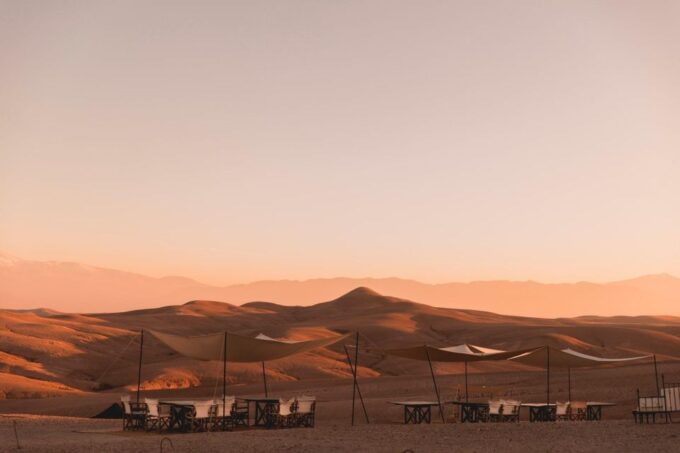 Agafay: Half-Day Rocky Desert Quad & Camel Ride With Lunch - Pickup and Transportation