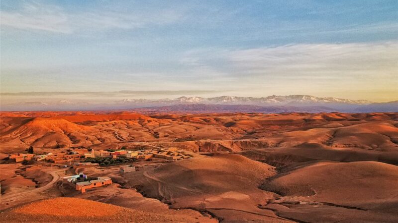 Agafay Sunset Camel Ride & Dinner Show at Marrakech Desert - Itinerary