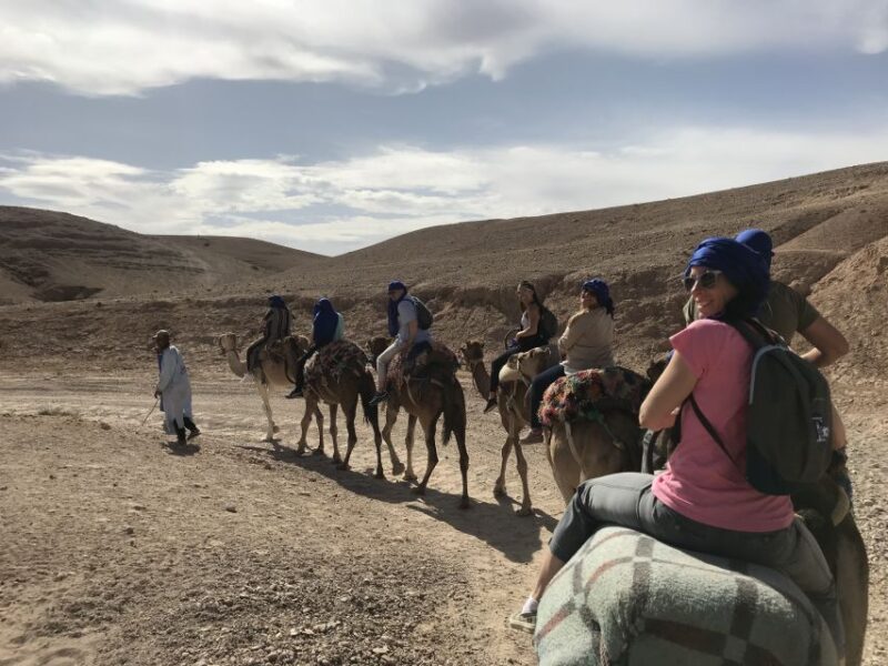 Agafay Sunset Dinner With Camel Ride - Key Points
