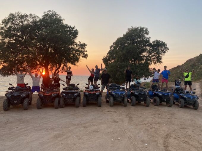 Agia Pelagia: Sunset Quad Safari and Ghost Town Visit - Quad Safari Experience