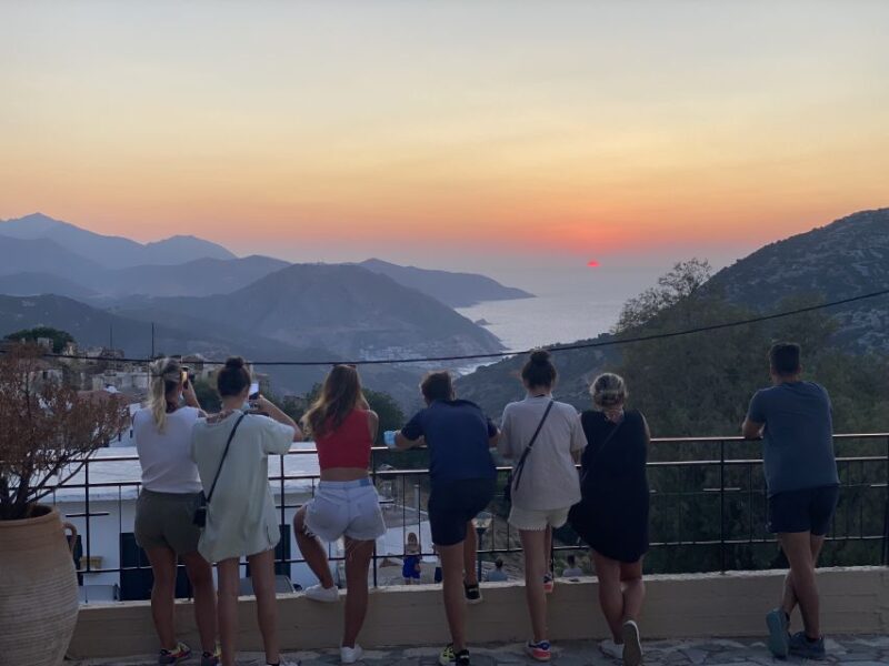 Agia Pelagia: Sunset Quad Trip With Local Products Tasting - Tour Inclusions and Requirements