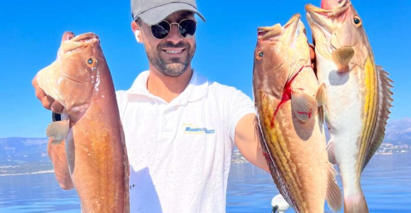 Agios Nikolaos: Mirabello Bay Fishing Trip - Swimming and Snorkeling Opportunities