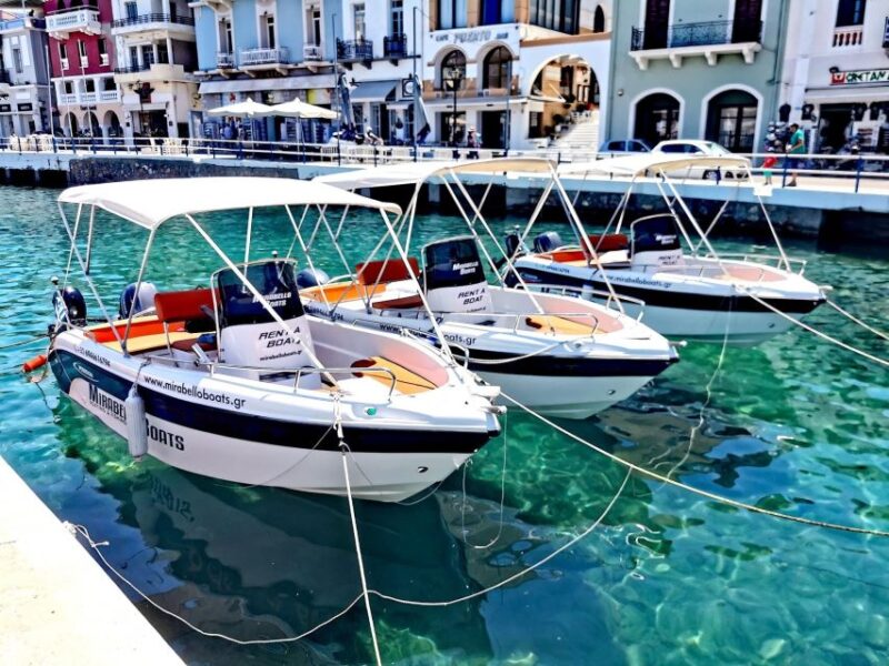 Agios Nikolaos: Private Boat Cruise With Soft Drinks - Key Points