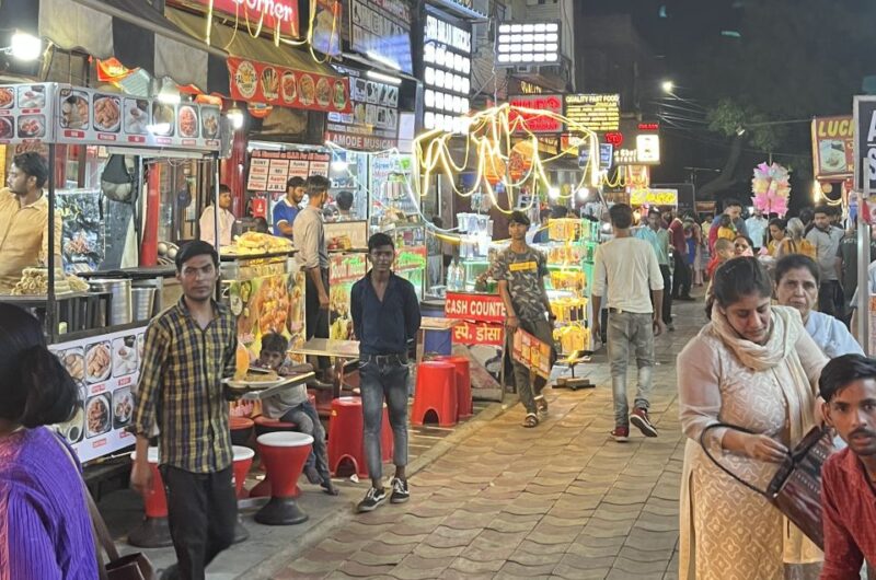 Agra by Night - Food Market Tour by Auto Rickshaw/Tuk Tuk - Itinerary Details