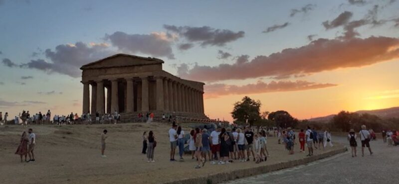 Agrigento: Valley of Temples Private Tour Under the Stars - Temple of Concordia Visit