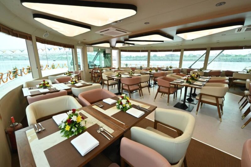 Ahmedabad: Sabarmati Riverfront Cruise With Dinner & Music - Itinerary and Locations