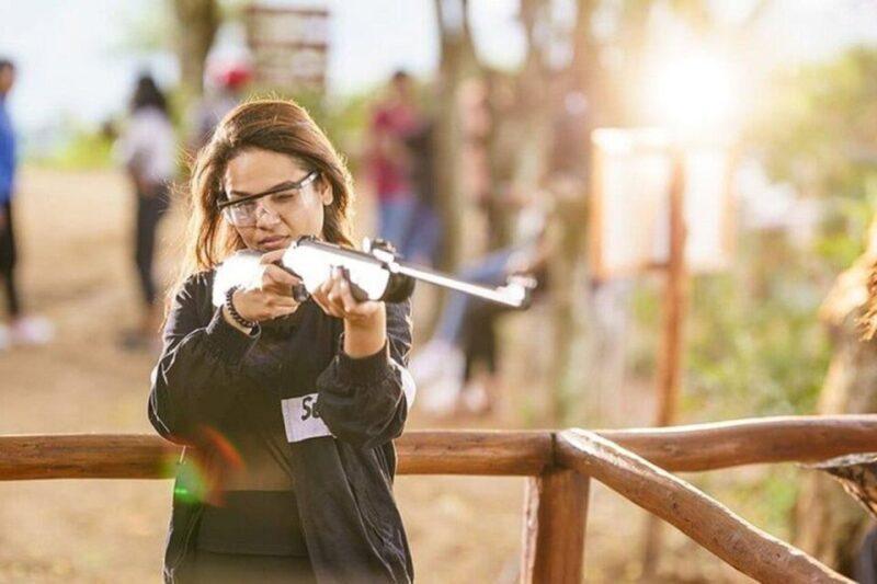 Air Rifle Shooting in Ella - Olympic Sport Shooting Experience