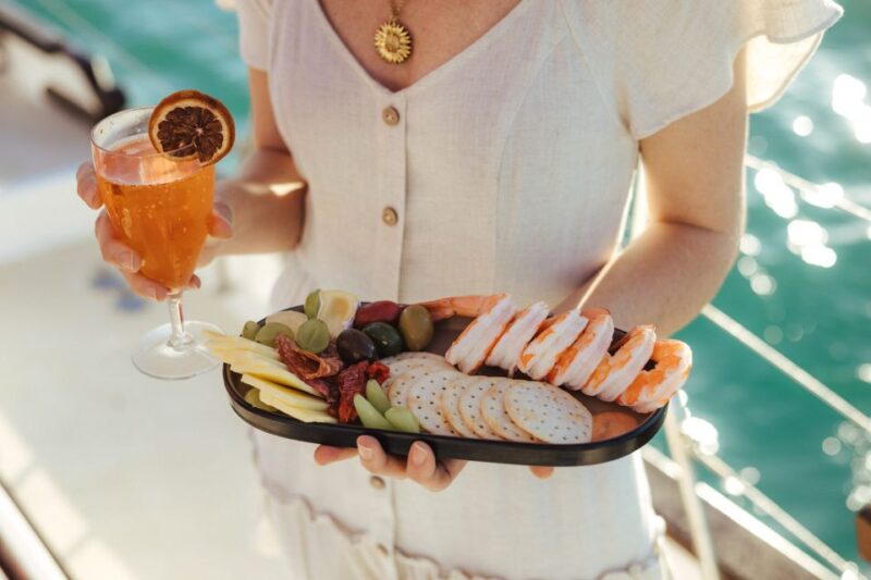 Airlie: Adults Only Sunset Sail With Aperol Spritz/Antipasto - Meeting Point and What to Bring