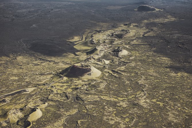 Airplane Sightseeing Flight Over Laki Craters and Highland - Exploring the Volcanic Landscapes