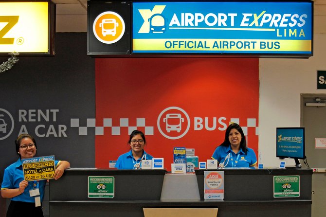Airport Express Lima: Lima Airport to Miraflores - Booking and Reservation Details