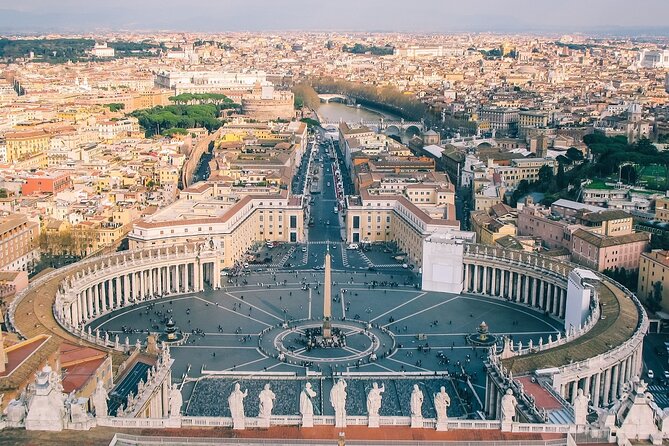 Airport Transfer: Fiumicino Airport FCO to Rome by Luxury Van - Rome Drop-off Zone