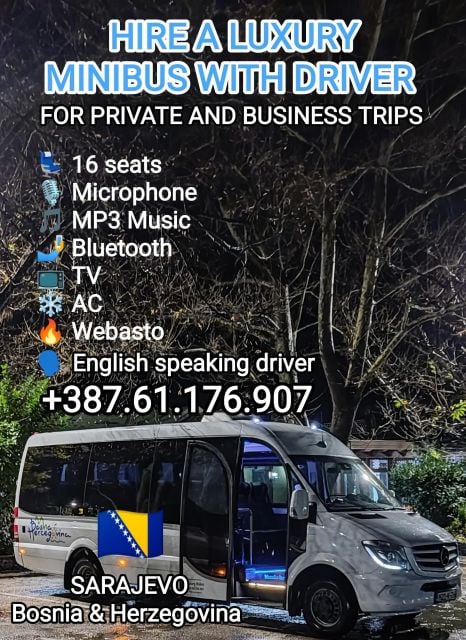 Airport Transfers & Private Tours With Luxury Minibus Bosnia - Frequently Asked Questions