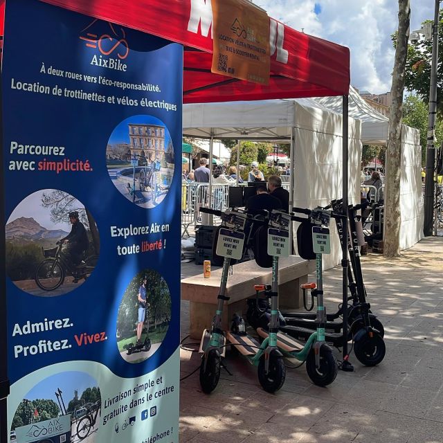 Aix-en-Provence: Electric Scooter Rental - Discover the City Center