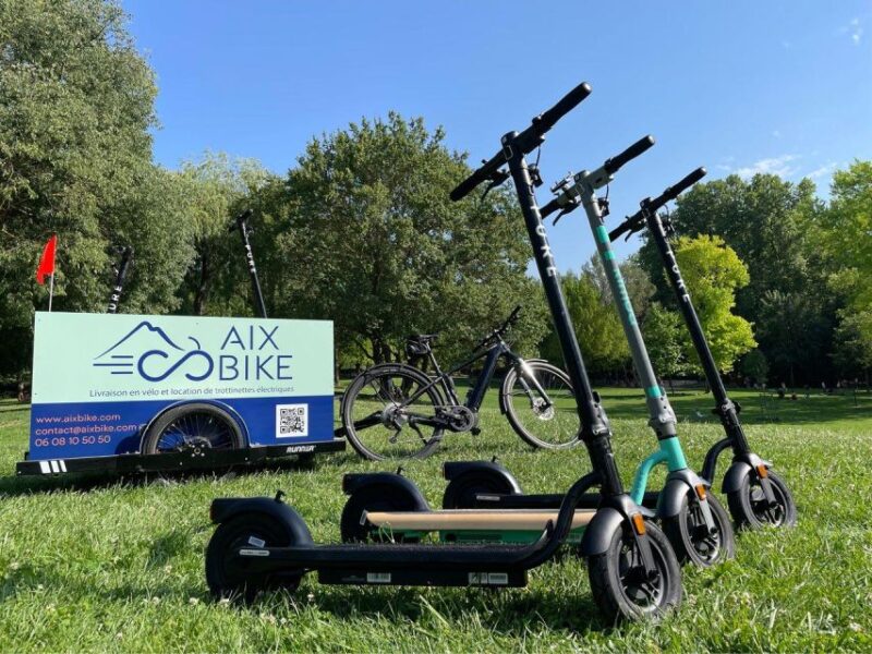 Aix-en-Provence: Electric Scooter Rental - Rental Options and Features