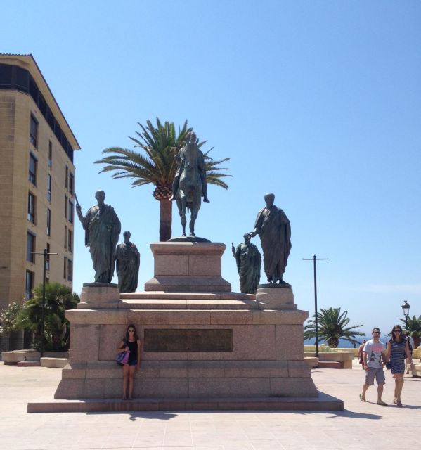 Ajaccio: Guided Walking Tour With Ajaccio Market Visit - Exploring Ancient Monuments