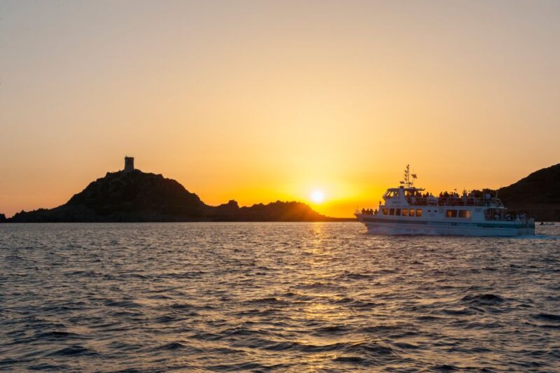 Ajaccio/Porticcio: Sanguinaires Sunset Cruise & Wine Tasting - Savoring Typical Corsican Dishes