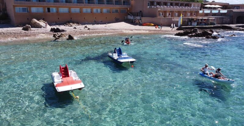 Ajaccio: Sunset on a Pedal Boat, Bloody Aperitif - Sunset Experience
