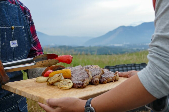 Aka Beef Barbecue to Enjoy in the Superb View of Aso - Starter Menu