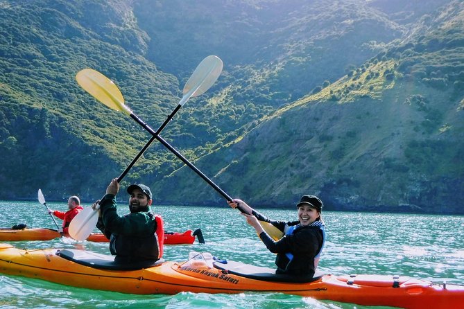 Akaroa Day Trip From Lyttelton Port - Return Shuttle + Sea Kayak or Ebike Tour - Guided Kayaking or Ebiking