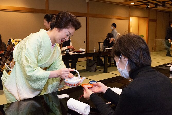 Akasaka Odori Video and Geisha Experience in Luxury Restaurant - Tour Operator and Language Support
