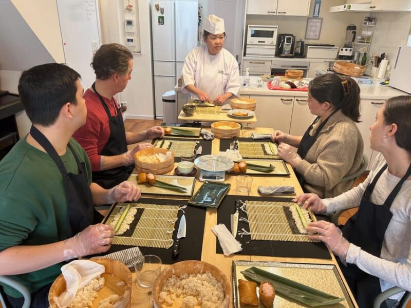 AKEMIS Sushikitchen: a Fun Sushi Cooking Lesson in Tokyo - Learning Japanese Food Culture and Sushi History