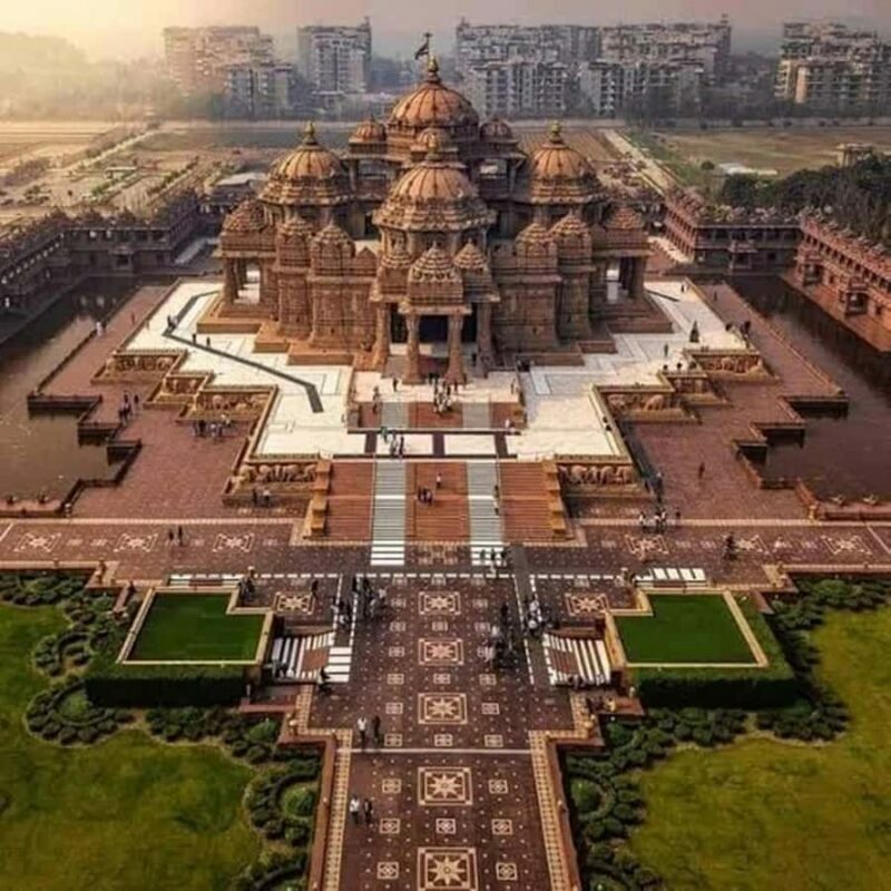 Akshardham Temple light, water show with Old/New Delhi Tour - An In-Depth Look at the Experience