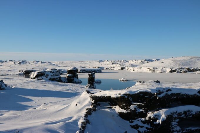Akureyri: Day Trip to Goðafoss, Lake Mývatn & Nature Baths - Discovering Lake Mývatn