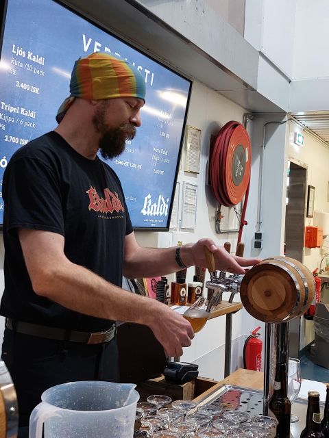 Akureyri: Local Taste, Handcraft & Micro Brewery Tour - Microbrewery Tour and Tasting