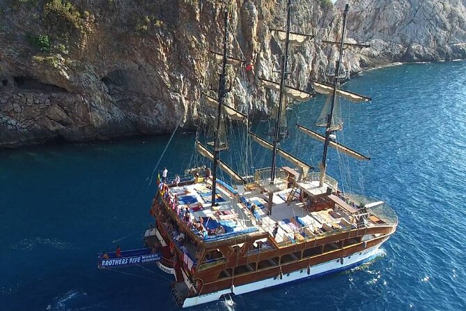 Alanya Catamaran Boat With Swimming and Snorkelling Activity - Excursion Details Breakdown