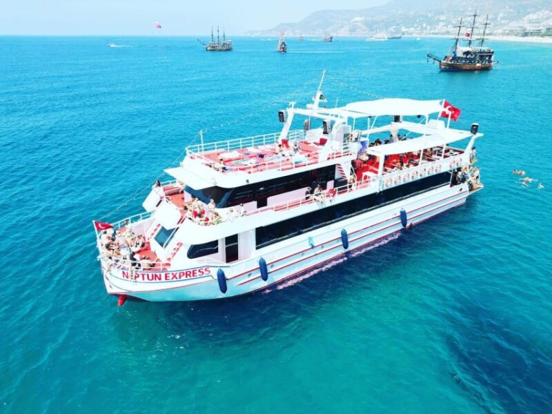 Alanya: Comfort Catamaran Cruise - Onboard Experience