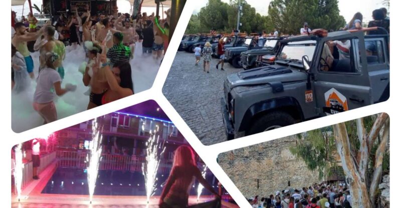 Alanya: Evening Jeep Tour With Sunset Boat Trip and Dinner - Key Points