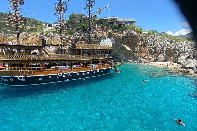 Alanya Grand Pirate Boat Tour With Lunch, Soft Drinks & Transfer - Culinary Delights