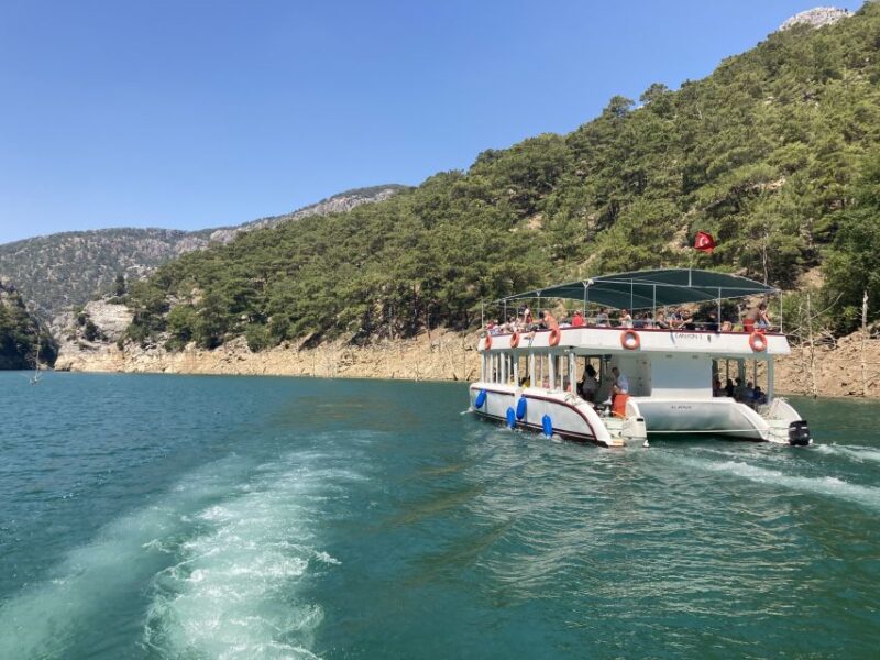 Alanya: Green Canyon Boat Trip With Lunch and Drinks - Participant Information