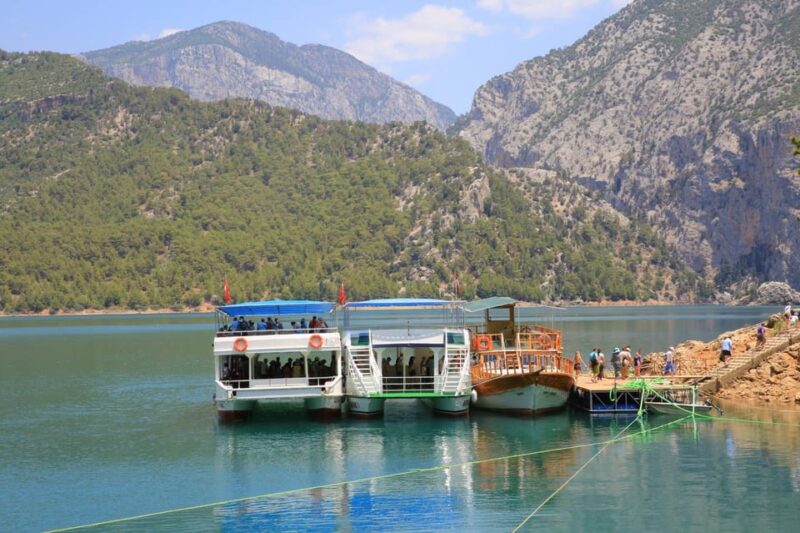 Alanya: Green Canyon Boat Trip With Lunch and Hotel Pickup - Swim Stops in the Picturesque Lake