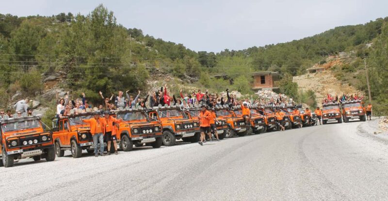 ALANYA JEEP SAFARI - Included and Not Included