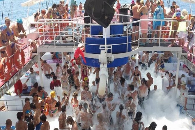 Alanya: Luxury Pirate Boat Tour With Foam Party - Experience Highlights