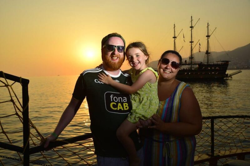 Alanya Optional Alcoholic Sunset Boat Cruise and Foam Party - Cruise Route and Highlights