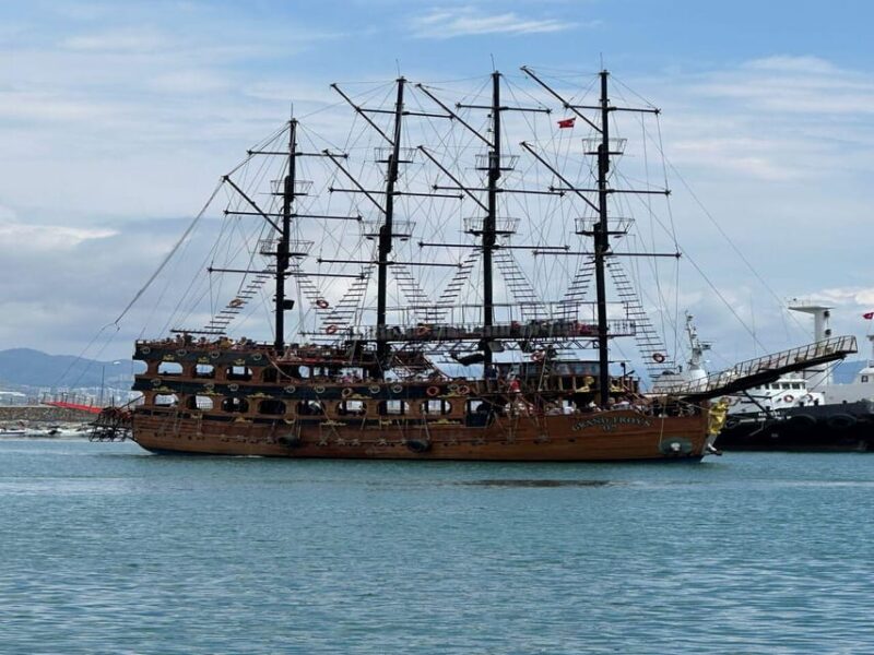 Alanya Pirate Boat Party Foam Party&OptionalAlcoholic Drinks - Itinerary Highlights