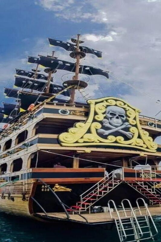 Alanya Pirate Boat Party Foam Party&OptionalAlcoholic Drinks - Included Features