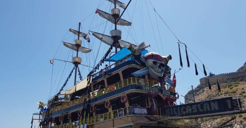 Alanya: Pirate Boat Tour W/ BBQ & Foam Party - Booking and Cancellation