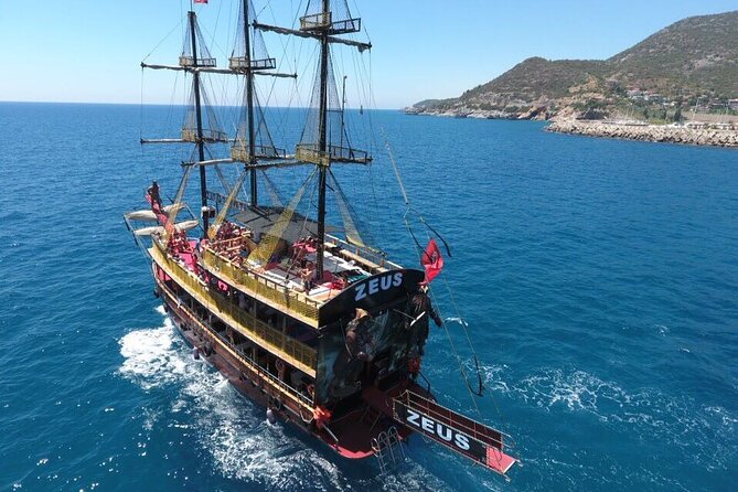 Alanya Pirate Boat Tour With Lunch, Soft Drinks & Transfer - Additional Details