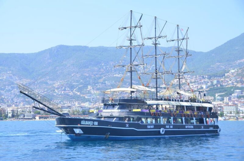 Alanya: Pirate Boat Trip With Optional Pick up and Lunch - Itinerary and Experience