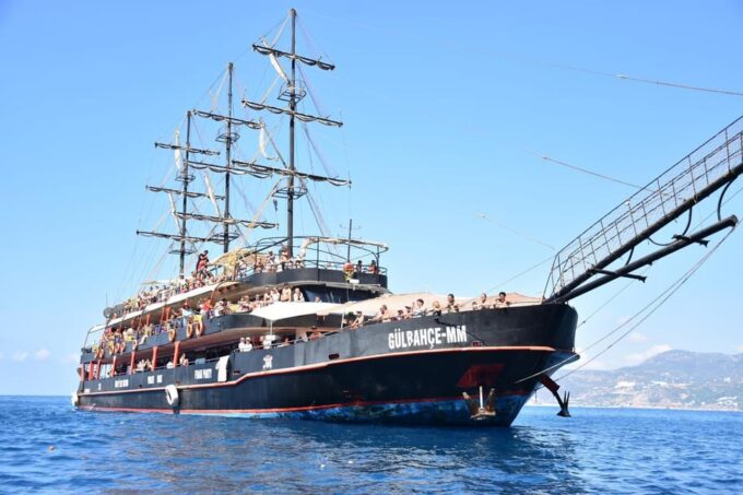 Alanya: Pirate Boat Trip With Optional Pick up and Lunch - Highlights and Included Activities